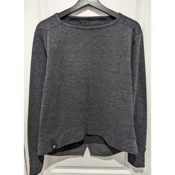 New adidas | Heathered fleece Primegreen crew sweatshirt - Picture 4 of 10